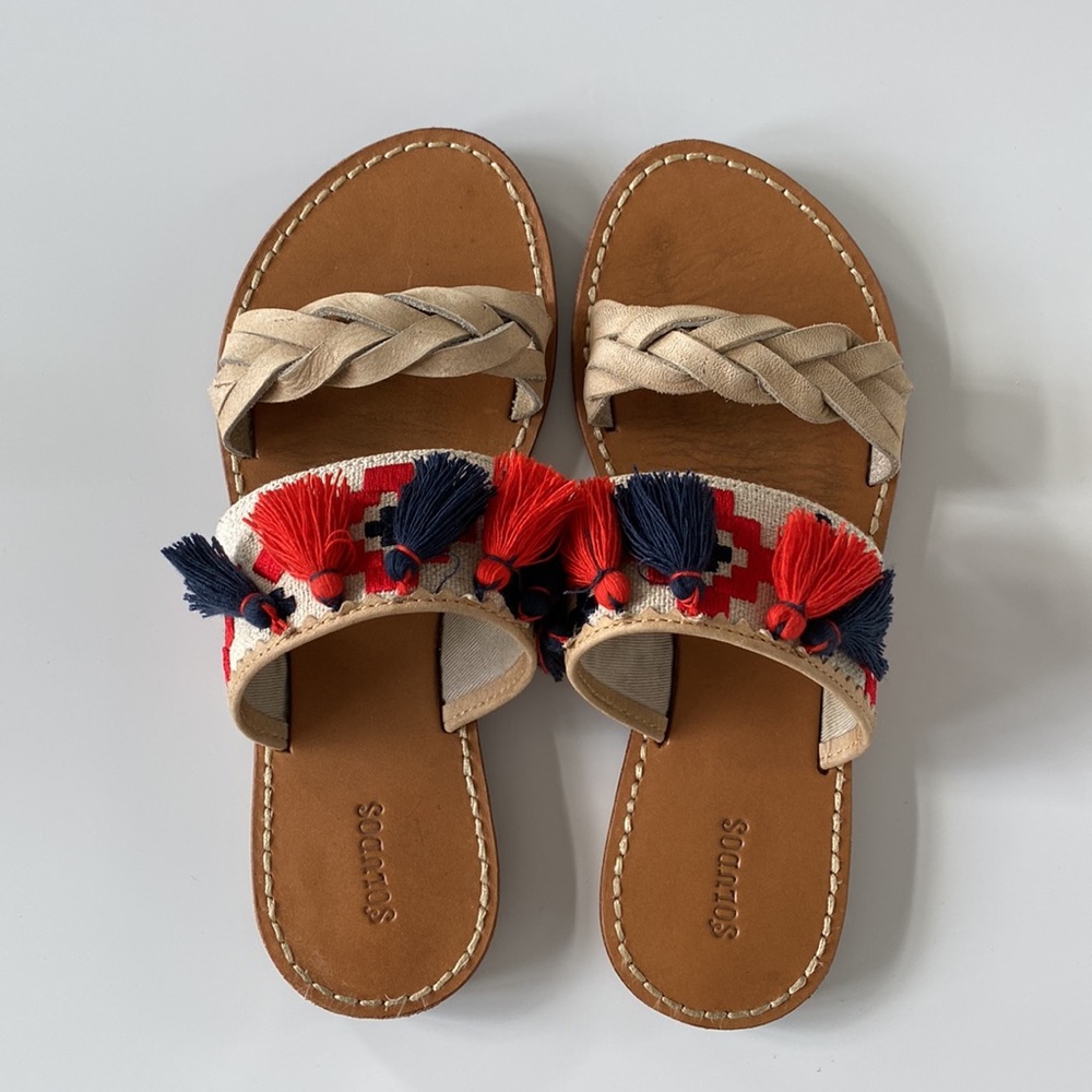 Soludos Tassel Sandals - size 6